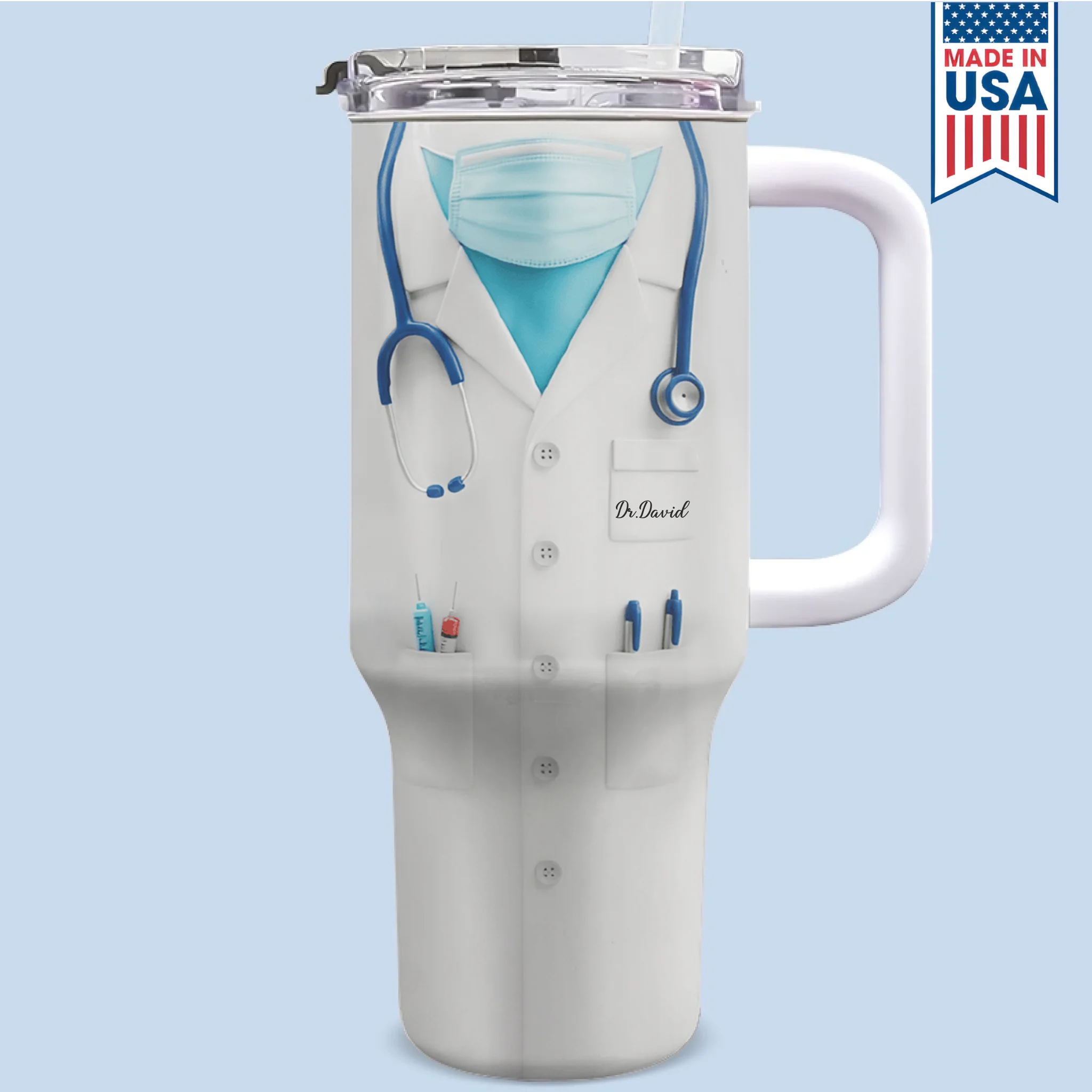 Gift For Welder Man - Personalized Welder Tumbler