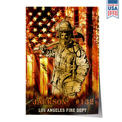 Armor Clothes Helmet Personalized Canvas Poster Gift_yythk