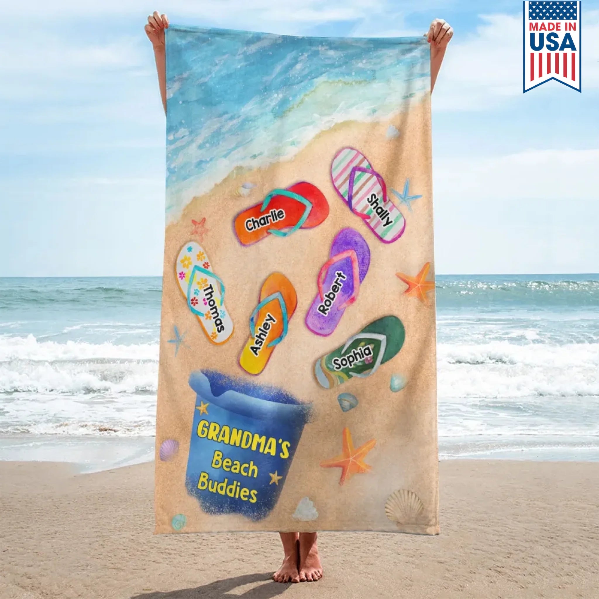 Dog-Floral-Toile-De-Jouy-Chinoiserie-French-Personalized-Quick-Dry-Beach-Towel-1